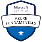Microsoft Certified: Azure Fundamentals badge